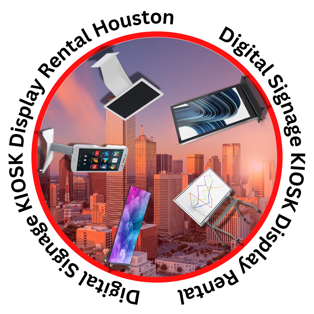 Digital Signage KIOSK Display Rental Houston