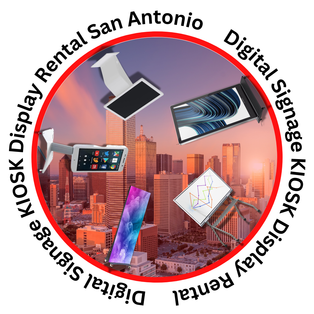 Digital Signage KIOSK Display Rental San Antonio